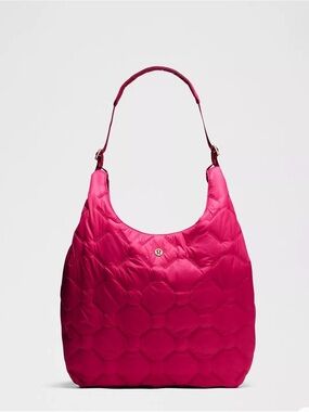 Lululemon Quilty Pleasures Shoulder Bag 14L Berry Rumble